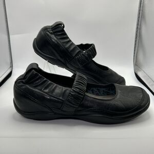 Dansko Chrissy Black Leather Mary Jane Shoes Womens EU 39 US 8.5-9 Comfort